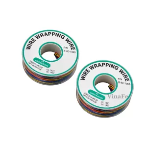 Dây Điện Hàn Mạch 1 Lõi 8 Màu 30AWG (256m/Cuộn) B-30-1000
